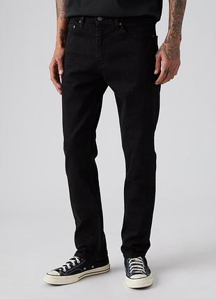 Мужские джинсы levi's 511 045111907 - черные, приталенные, стрейч. оригинал
