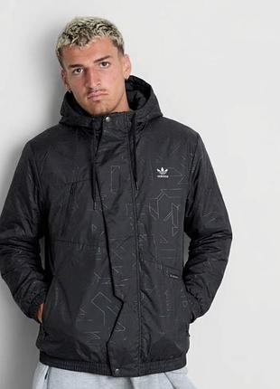 Куртка adidas waterproof 3 в 1  вінтажна лімітована водовідштовхуюча на синтепоні  р.l