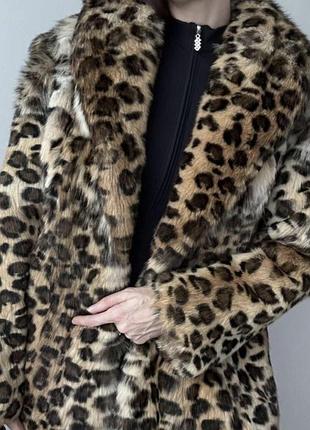 Хутряне пальто 🐆✅