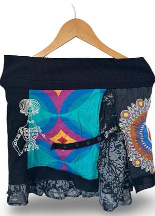 Юбка desigual в отличном состоянии, размер:  women's 30"