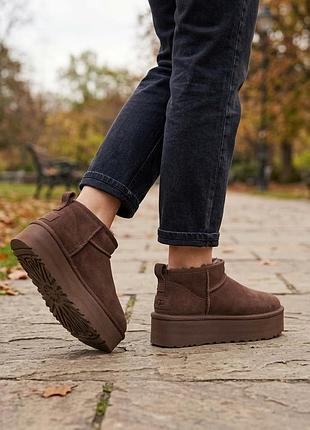 Ugg classic ultra mini platform