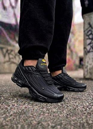 Мужские кроссовки nike air max plus tn 3 black