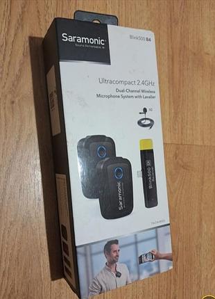 Радіосистема saramonic blink500 b4 бездротова петлична для iphone