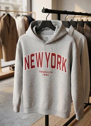 Худи с принтом и внутренней стороной с начесом h&amp;m 9769