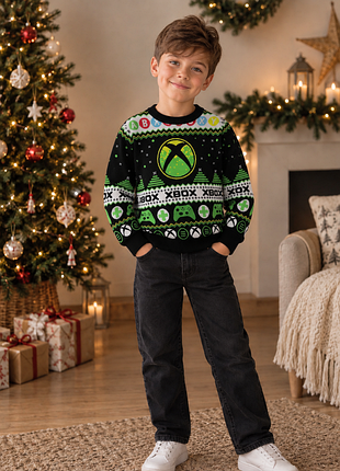 Кофта свитер x-box на 8-9 лет
