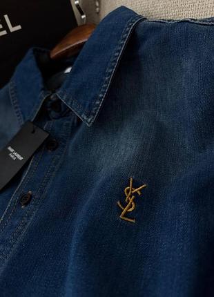Сорочка під джинс ysl 5