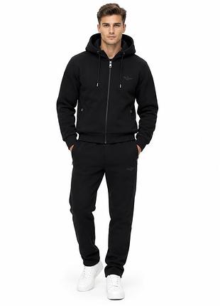 Костюм утепленный спортивный мужской aeronautica militare aero ac-705-903bl m