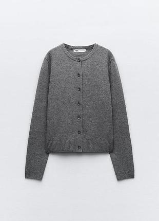 Светер кардиган zara ! 100% wool
