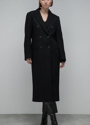 Пальто з вовною marks & spencer