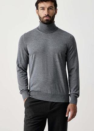 Мужской шерстяной гольф uniqlo