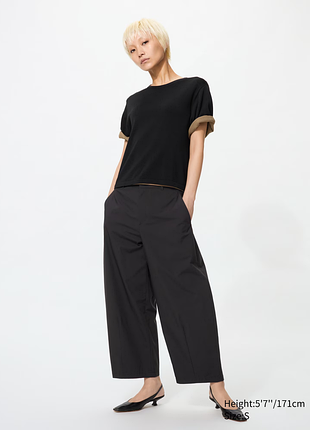 Штани barrel ankle uniqlo
