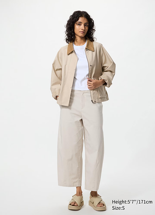 Штани barrel ankle uniqlo