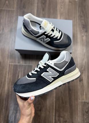 Кросівки new balance 574 legacy black grey