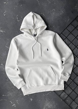 Мужская теплая худи на флисе polo ralph lauren