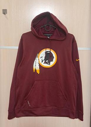 Худі nike бордове washington redskins розмір m