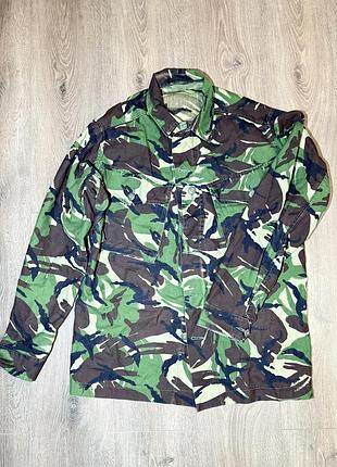 Британський польовий кітель (сорочка) jacket dpm combat lightweight у камуфляжі dpm, на зріст 180 см