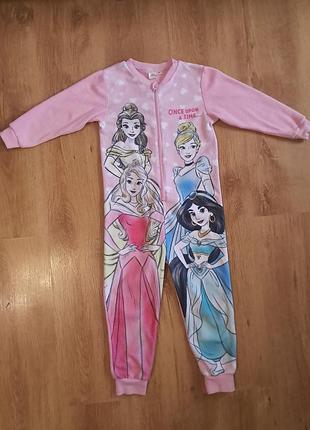 Флісовий чоловічок піжама disney 104 110 см 4 5 років