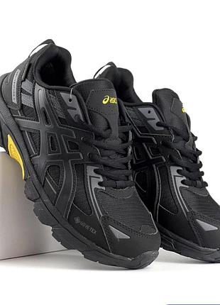Шкіряні чоловічі кросівки asics gel-venture 6 gtx