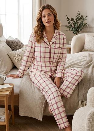 Жіноча піжама (сорочка + штани) marks & spencer р. m
