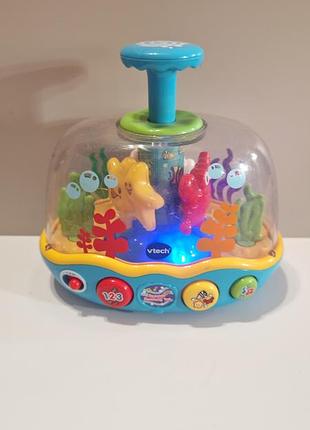 Розвиваюча інтерактивна іграшка акваріум vtech learn and spin aquarium for fish