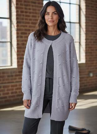 🧁🎈 жіночий подовжений трикотажний кардиган tu woman (розмір: 24 / 4xl-5xl, дивіться по замірах) ✨☀️