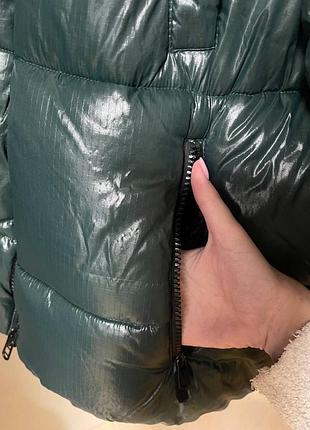 Зимний пуховик zara 7