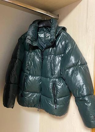 Зимний пуховик zara 5