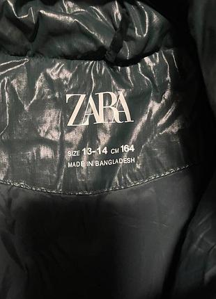 Зимний пуховик zara 3