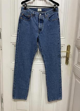 Джинси levi's сині прямі розмір m