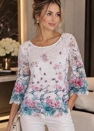 Шикарна , мереживна кофтинка на підкладці , кофта кружевная