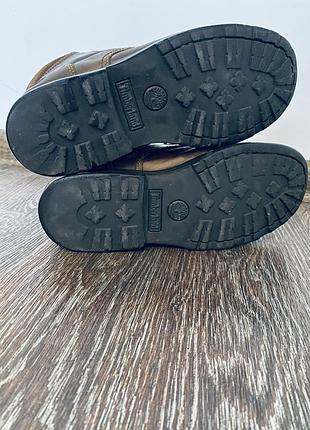 Шкіряні жіночі черевики timberland 8