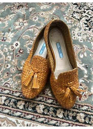 Лоферы prada