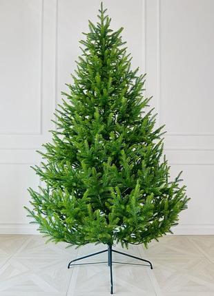 Искусственная ёлка hvoya forest литая 220 см зелёная с эффектом молодой хвои