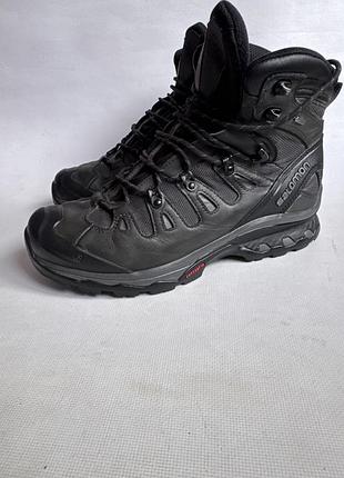 Шкіря черевики salomon gore tex