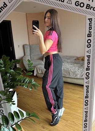 Спортивні штани унісекс adidas originals firebird, розмір l, артикул jy1338