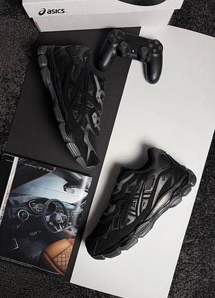 ❄️чоловічі кросівки asics gel-nyc fur black