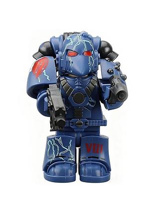 Фігурка warhammer night lords (володарі ночі) у силовій броні типу mark vi corvus mk62a