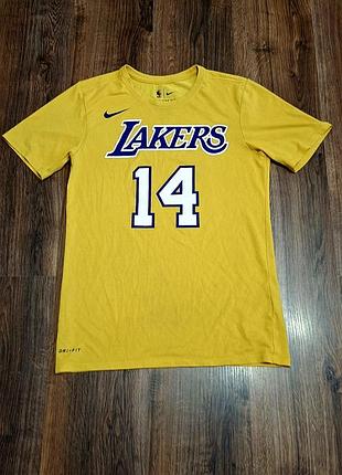 Мужская уникальная футболка jersey nba brandon ingram los angeles lakers оригинал