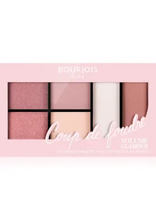 Палитра теней для век bourjois volume glamour eyeshadow palette 003 cute look 8.4 г