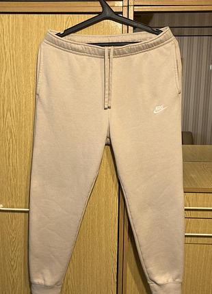 Спортивные трикотажные штаны на флисе,джоггеры nike sportswear club fleece joggers.оригинал.