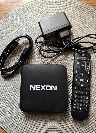 Smart tv приставка android tv box nexon 2/16 gb
