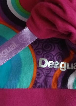 Desigual худи двусторонее для девочки 100% хлопок еа молнии с карманами на 13/14 лет 10