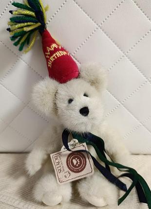 Колекційний вінтажний плюшевий ведмедик h. b. bearwish від бренду the boyds collection, 34 см.