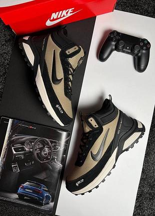 ❄️чоловічі кросівки nike rivah gtx fur coyote black