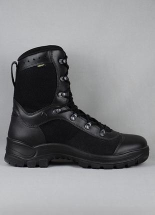 Черевики чоловічі haix airpower p3 gtx gore-tex чорні берці тактичні трекінгові непромокаючі хорватія оригінал 46-47 р/30.5 см