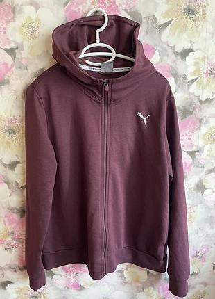 Кофта зіпка капюшонка puma