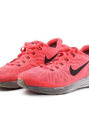 Кросівки жіночі nike, розмір 37.5, коралові світловідбиваючі