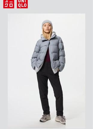Брюки на флісі easy uniqlo
