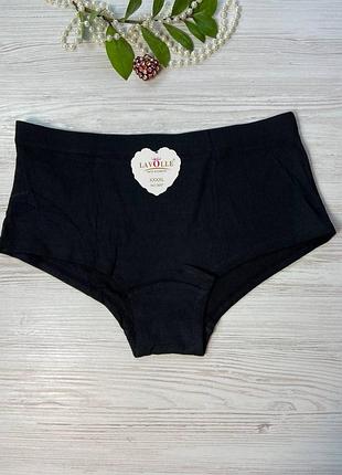 Трусики женские из хлопка в рубчик от бренда lavolle арт. 3687🎀