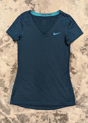 Спортивна брендова футболка nike pro dri-fit